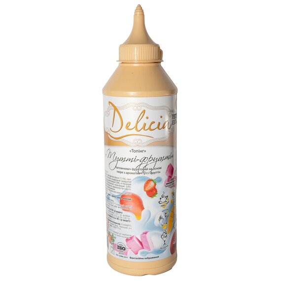 Топінг Delicia Тутти-фрутти 600 г