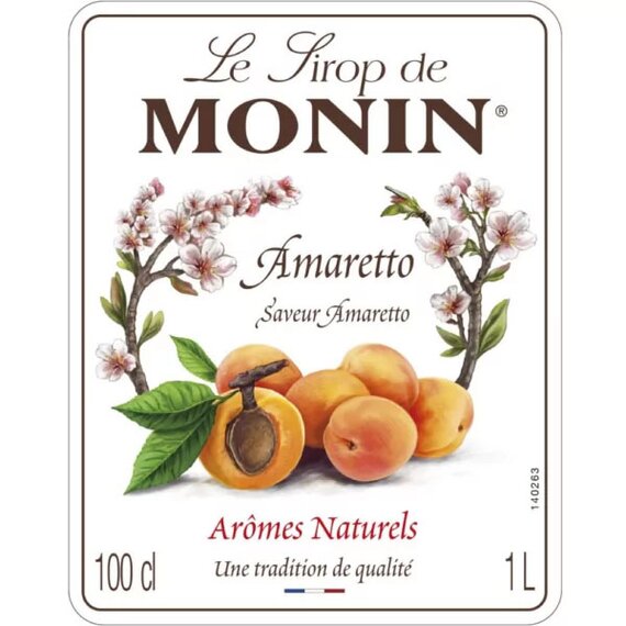 Сироп Monin Амаретто 1 л, изображение 3