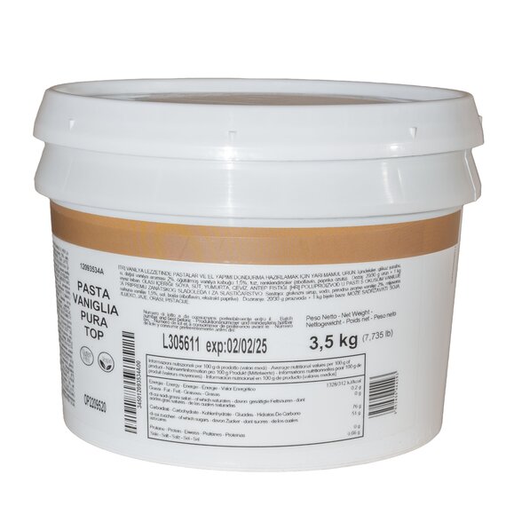 Паста ванілі Бурбон 100% з насінням Pernigotti Vanilla Bourbon Pura Top 3.5 кг, зображення 2