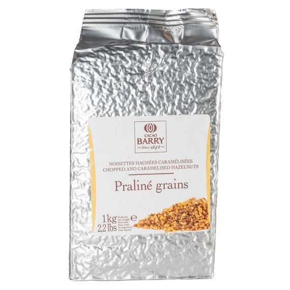 Резанный и карамелизированный фундук Cacao Barry 1 кг, изображение 2 Резанный и карамелизированный фундук Cacao Barry 1 кг, изображение 2