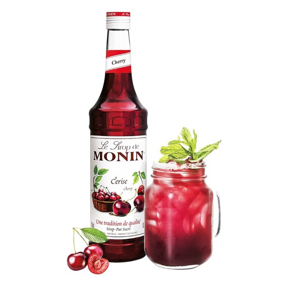Сироп Monin Вишня 1 л, зображення 2 Сироп Monin Вишня 1 л, зображення 2