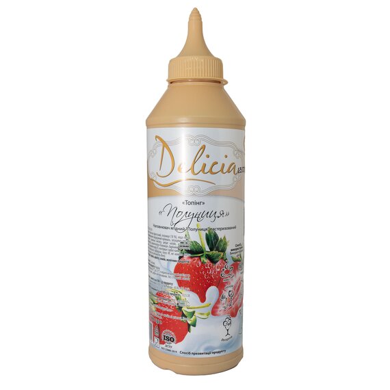 Топінг Delicia Полуниця 600 г