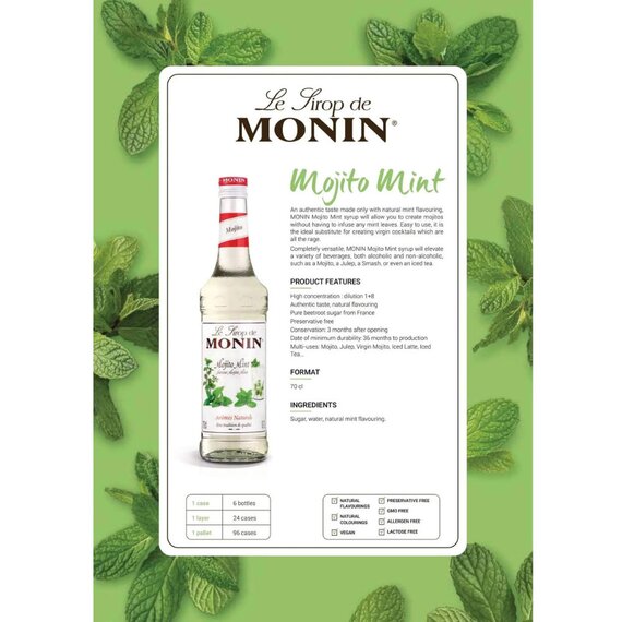 Сироп Monin Мохито мятный 1 л, изображение 4