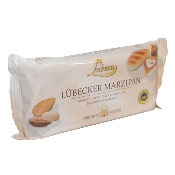 Марципановая миндальная паста Lubeca 52%, 200 г, изображение 2