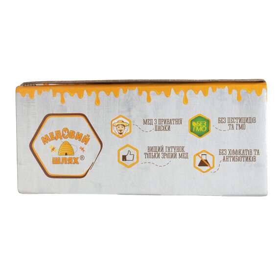Мед порционный в стиках Медовий шлях 20 г x 30 шт, изображение 4
