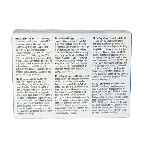 Капсули для вершків Kayser 10 шт, зображення 4