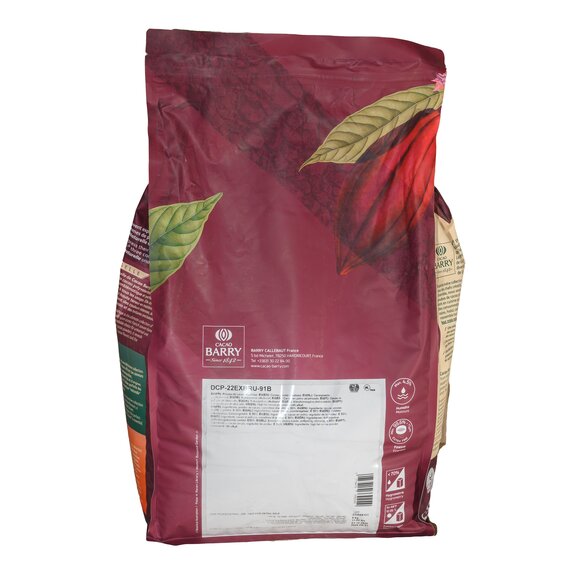 Какао порошок Cacao Barry EXTRA BRUTE 22-24% 5 кг, Упаковка: Оригінальна, зображення 3