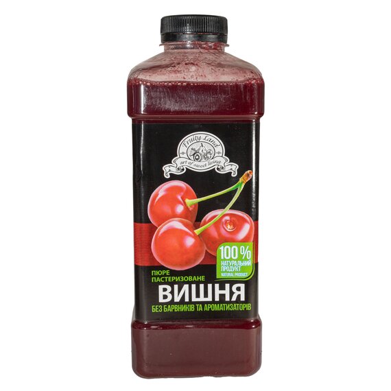 Пастеризованное пюре Fruity Land Вишня 1 кг