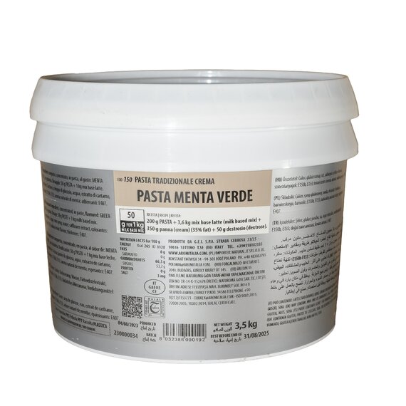 Аромпаста Aromitalia Мята 3.5 кг, изображение 2