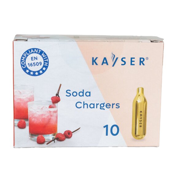 Капсули для содової Kayser 10 шт, зображення 2 Капсули для содової Kayser 10 шт, зображення 2