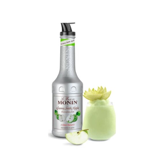 Пюре Monin Зелене яблуко 1 л, зображення 3 Пюре Monin Зелене яблуко 1 л, зображення 3