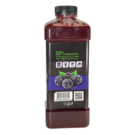 Пастеризоване пюре Fruity Land Ожина 1 кг, зображення 4