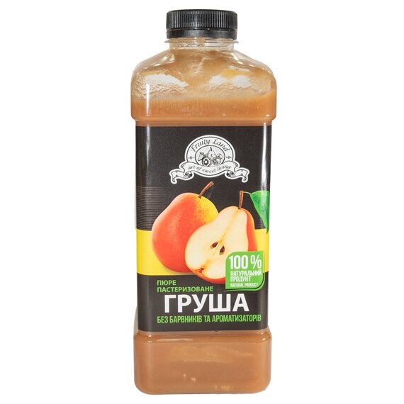 Пастеризоване пюре Fruity Land Груша 1 кг