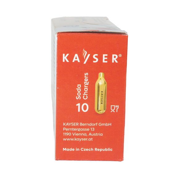 Капсули для содової Kayser 10 шт, зображення 3 Капсули для содової Kayser 10 шт, зображення 3