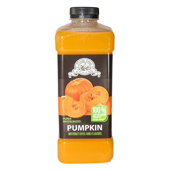 Пастеризоване пюре Fruity Land Гарбуз 1 кг, зображення 3