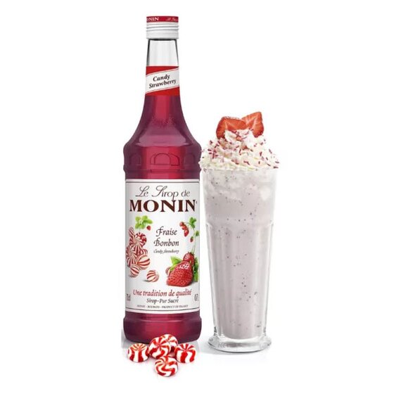Сироп Monin Полунична цукерка 700 мл, зображення 2