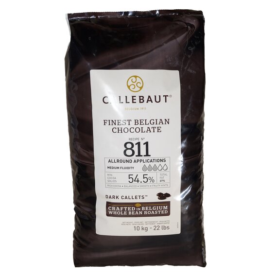 Черный шоколад Callebaut №811 10 кг