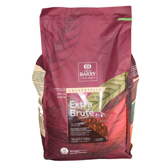 Какао порошок Cacao Barry EXTRA BRUTE 5 кг, Упаковка: Оригінальна