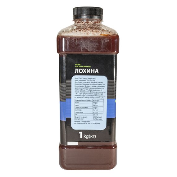 Пастеризоване пюре Fruity Land Лохина 1 кг, зображення 2