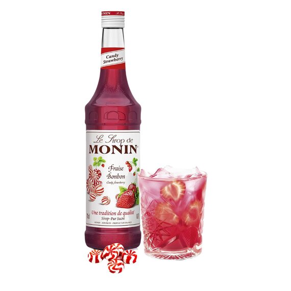Сироп Monin Полунична цукерка 700 мл, зображення 3