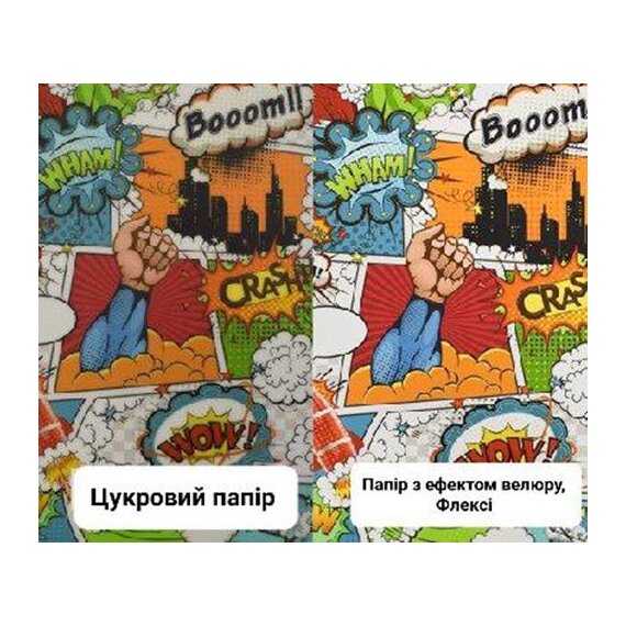 Їстівний харчовий папір A4 для друку з еффектом велюру U NIC 25 шт, зображення 3