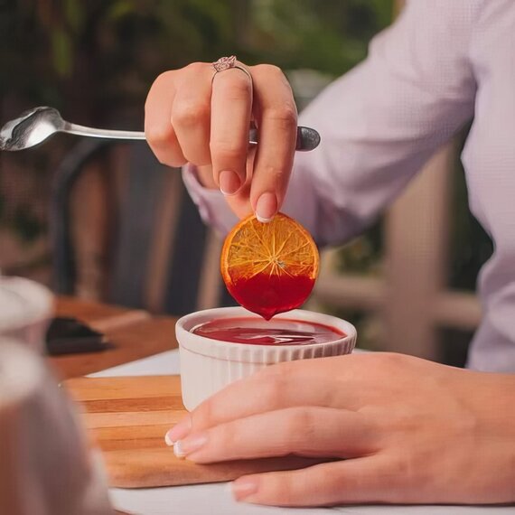 Апельсинові чипси 100 г, зображення 12