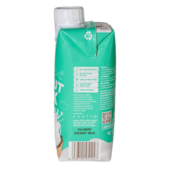 Кокосове молоко 17-19% Cocoxim 330 мл, Вага: 330 г, зображення 7 Кокосове молоко 17-19% Cocoxim 330 мл, Вага: 330 г, зображення 7