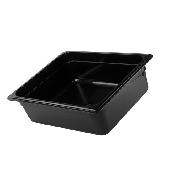 Гастроемкость из полипропилена 1/2 100 мм. 5 л черная, изображение 3