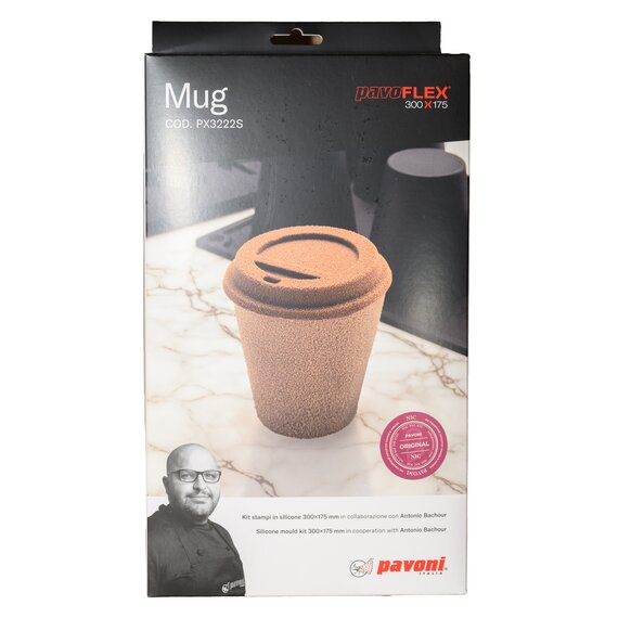 Форма силиконовая Pavoni Павофлекс Чашка тирамису Антонио Башур, изображение 7