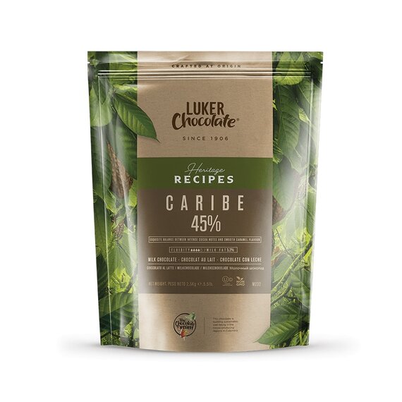 Молочний шоколад Luker Chocolate CARIBE 45% 2.5 кг, зображення 3