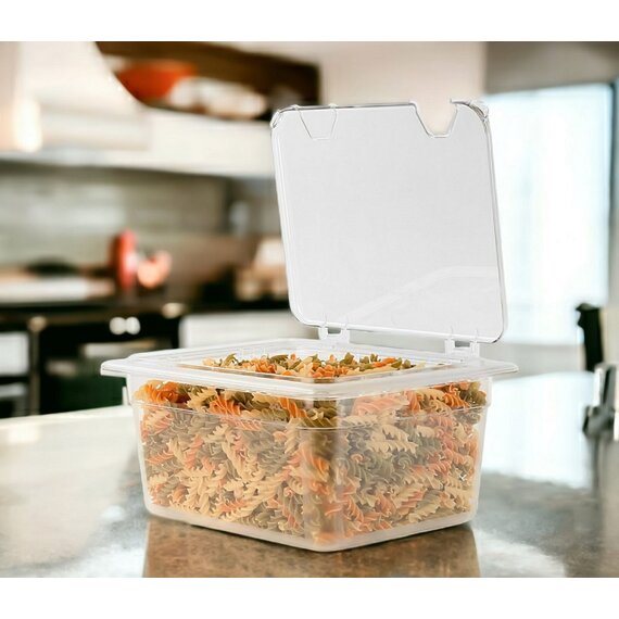 Крышка откидная из поликарбоната 1/2 прозрачная, изображение 6 Крышка откидная из поликарбоната 1/2 прозрачная, изображение 6