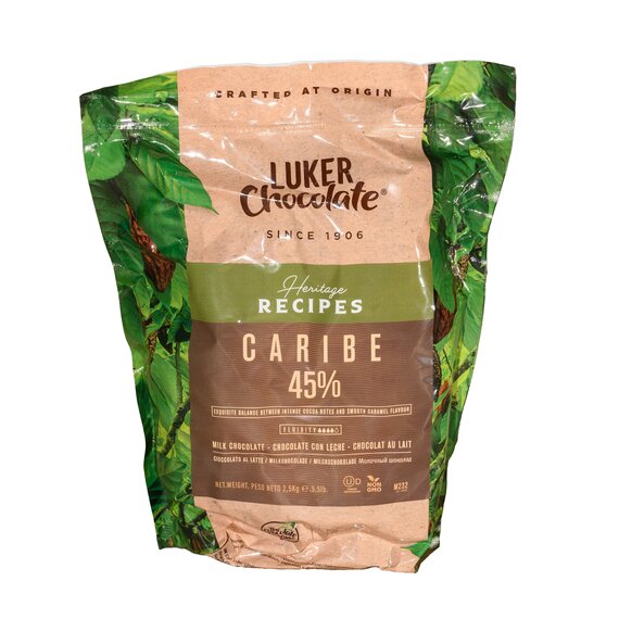 Молочний шоколад Luker Chocolate CARIBE 45% 500 г