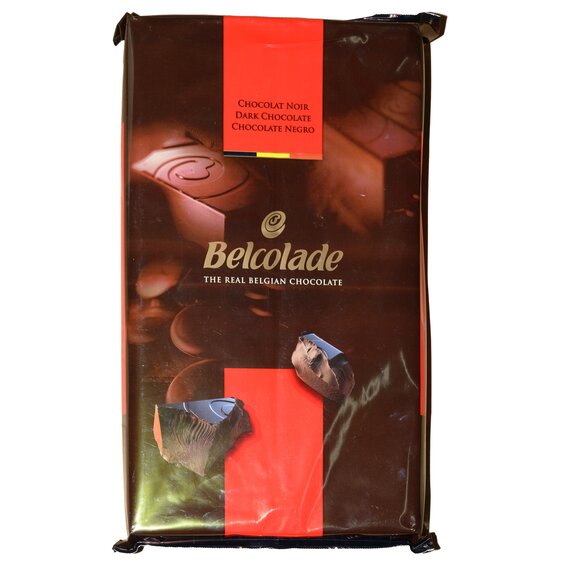 Чорний шоколад без цукру Belcolade Noir Selection 1 кг