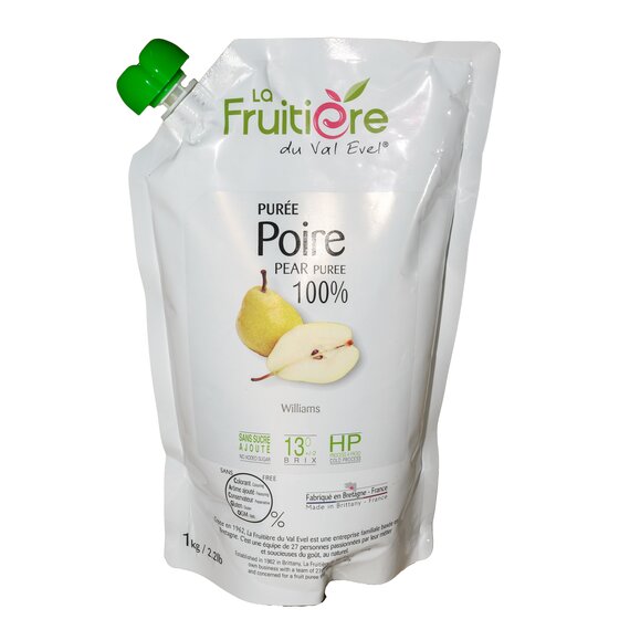 Пастеризоване пюре з груші La Fruitière 1 кг