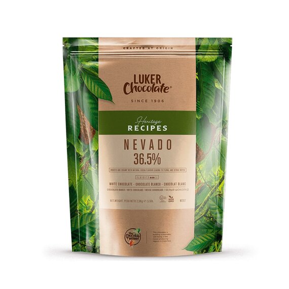 Білий шоколад Luker Chocolate NEVADO 36,5% 2.5 кг, зображення 3