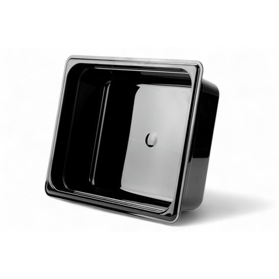 Гастроемкость из поликарбоната 1/2 100 мм 6 л черная, изображение 2