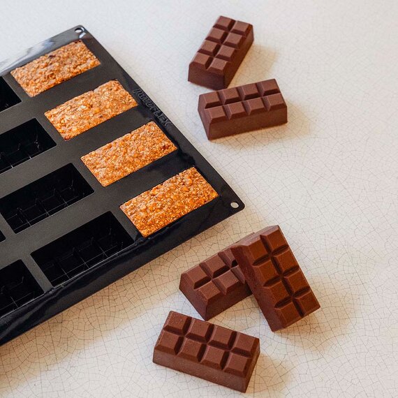 Форма силиконовая Pavoni Павофлекс Таблет Седрик Гроле, изображение 2 Форма силиконовая Pavoni Павофлекс Таблет Седрик Гроле, изображение 2