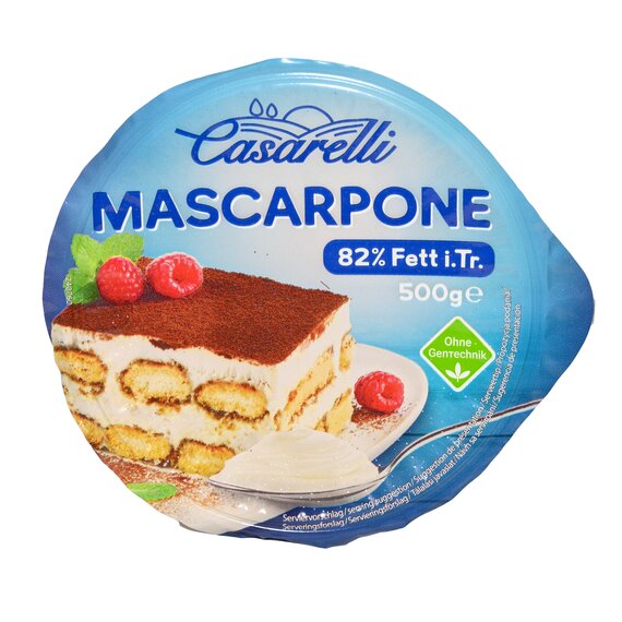 Сир Маскарпоне 82% Casarelli 500 г, зображення 2