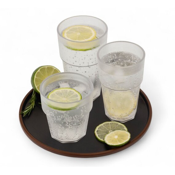 Склянка Граніт з полікарбонату матова 300 мл, зображення 3