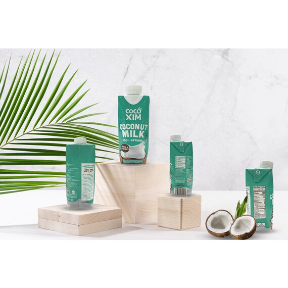 Кокосове молоко 17-19% Cocoxim 330 мл, Вага: 330 г, зображення 9 Кокосове молоко 17-19% Cocoxim 330 мл, Вага: 330 г, зображення 9