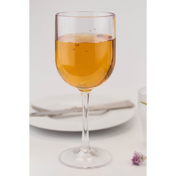 Келих для вина з полікарбонату прозорий 480 мл, зображення 2