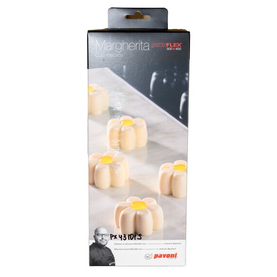 Форма силиконовая Pavoni Павофлекс Маргарита мини Антонио Башур, изображение 4 Форма силиконовая Pavoni Павофлекс Маргарита мини Антонио Башур, изображение 4