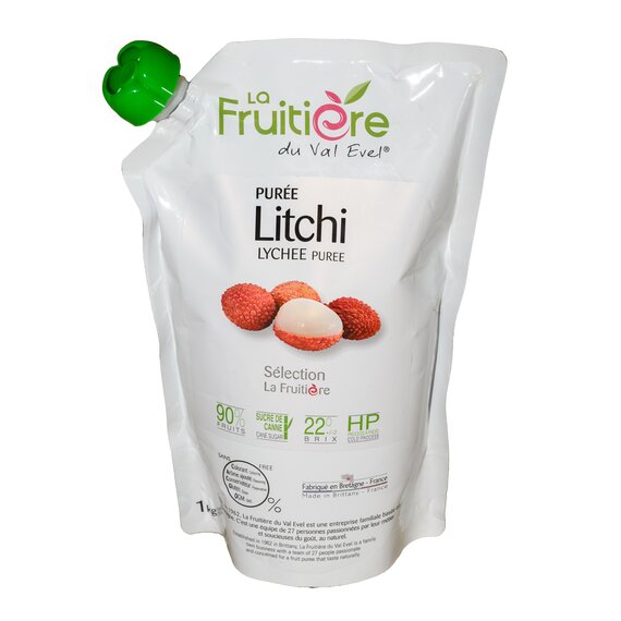 Пастеризоване пюре з лічі La Fruitière 1 кг