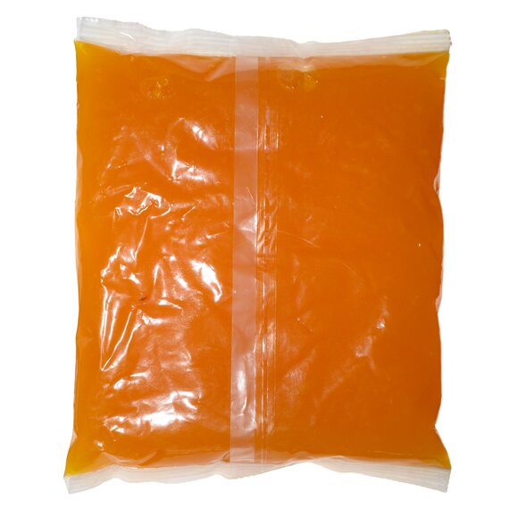 Основа для лимонаду та чаю (фруктове пюре) Lemo Манго зі шматочками та Маракуєю 1 кг, зображення 3