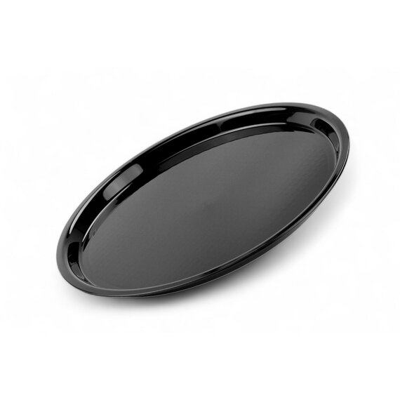 Блюдо для выкладки круглое из поликарбоната 29 см черное, изображение 3 Блюдо для выкладки круглое из поликарбоната 29 см черное, изображение 3