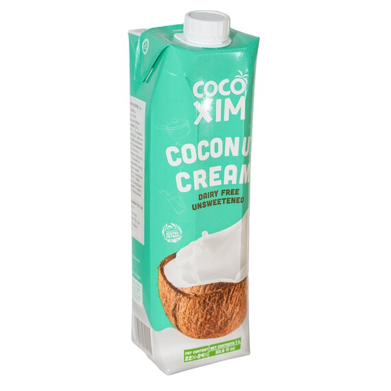 Кокосові вершки 22-24% Cocoxim 1 л, зображення 3 Кокосові вершки 22-24% Cocoxim 1 л, зображення 3