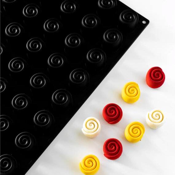 Форма силиконовая Pavoni Павофлекс Удовольствие S Максанс Барбо, изображение 2 Форма силиконовая Pavoni Павофлекс Удовольствие S Максанс Барбо, изображение 2