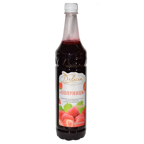 Сироп Delicia Клубника 1 л