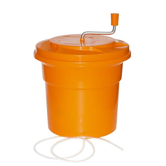 Сушарка для зелені та салату ручна зелена 25 л, Колір: Зелений, зображення 2 Сушарка для зелені та салату ручна зелена 25 л, Колір: Зелений, зображення 2