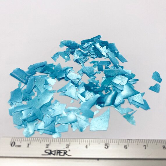 Глиттер хлопья Голубые Sekersugar 7 г., изображение 5 Глиттер хлопья Голубые Sekersugar 7 г., изображение 5